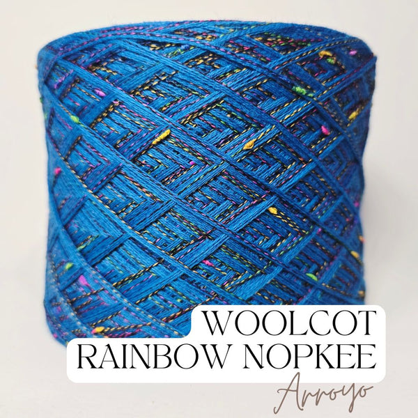 YOC Rainbow Nopkee Solid Yarn Cake Woolcot Extrafine