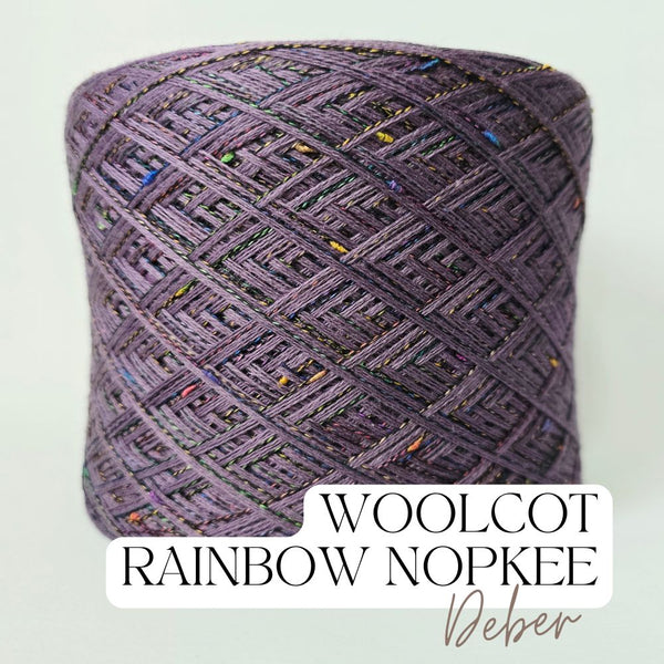 YOC Rainbow Nopkee Solid Yarn Cake Woolcot Extrafine