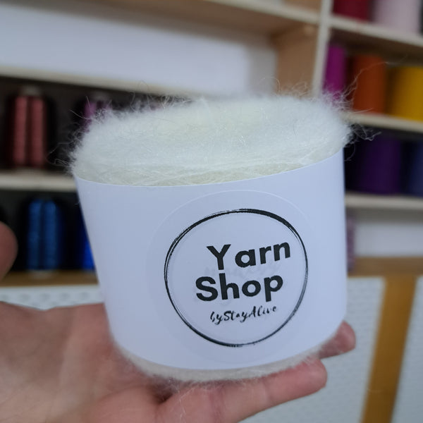 Mohair Solo Ivory Yarn