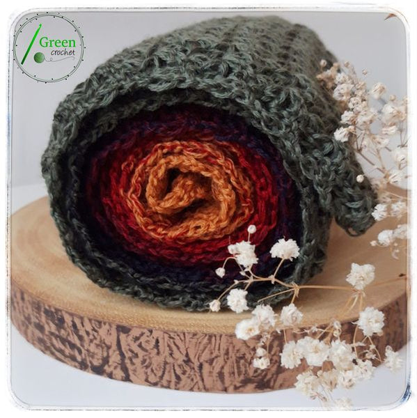 Pure Merino Ombre Yarn Cake 57-1-49-17-35-19, Extrafine Superwash