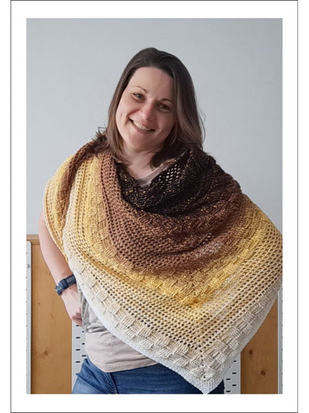 Crochet Pattern Babushka Shawl