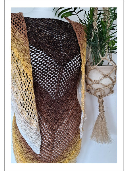 Crochet Pattern Babushka Shawl