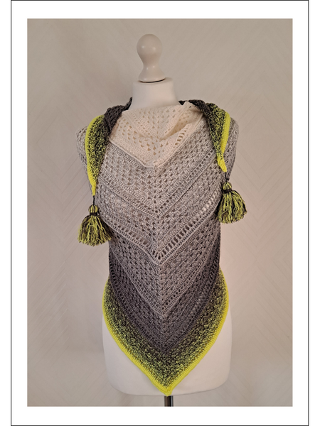 Crochet Pattern Klasyk Shawl