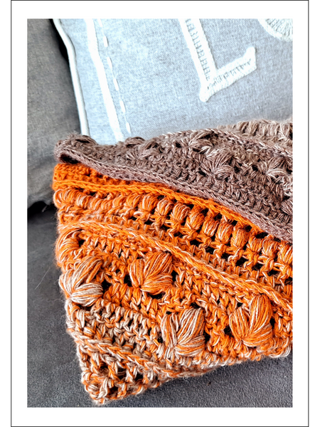 Crochet Pattern Pumpkin Shawl