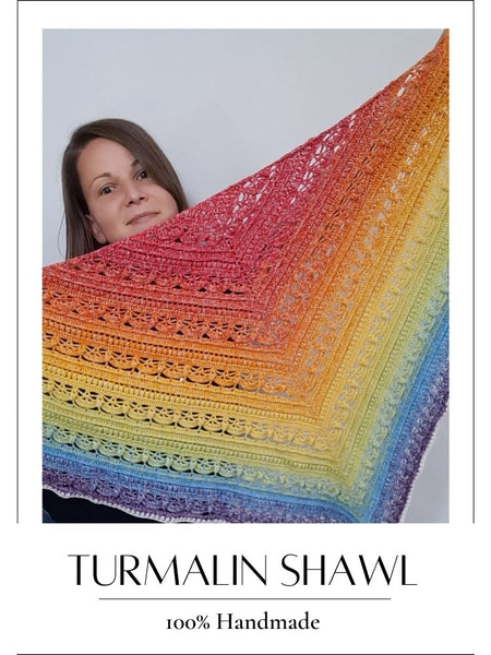 Handmade Shawl - Turmalin