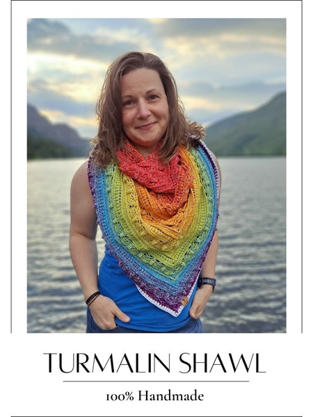 Handmade Shawl - Turmalin