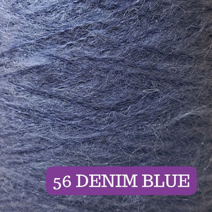 Mohair Solo Denim Blue Yarn