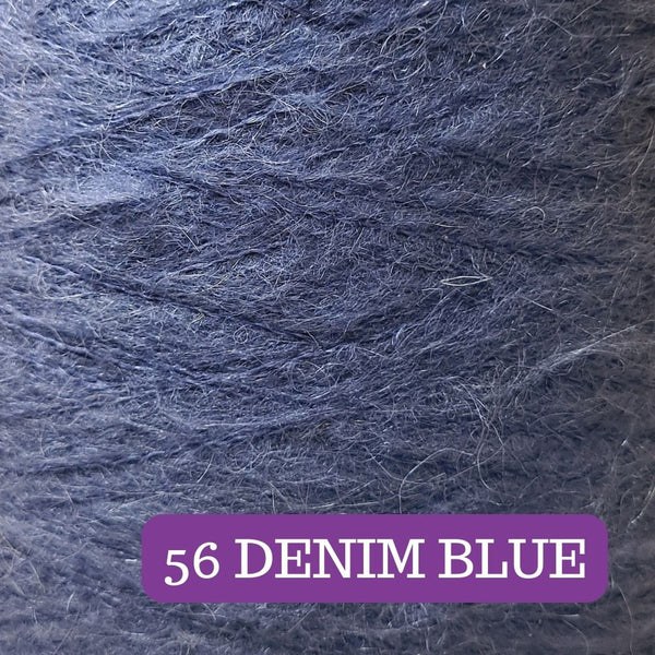 Mohair Solo Denim Blue Yarn