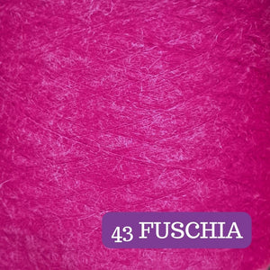 Mohair Solo Fuschia Yarn