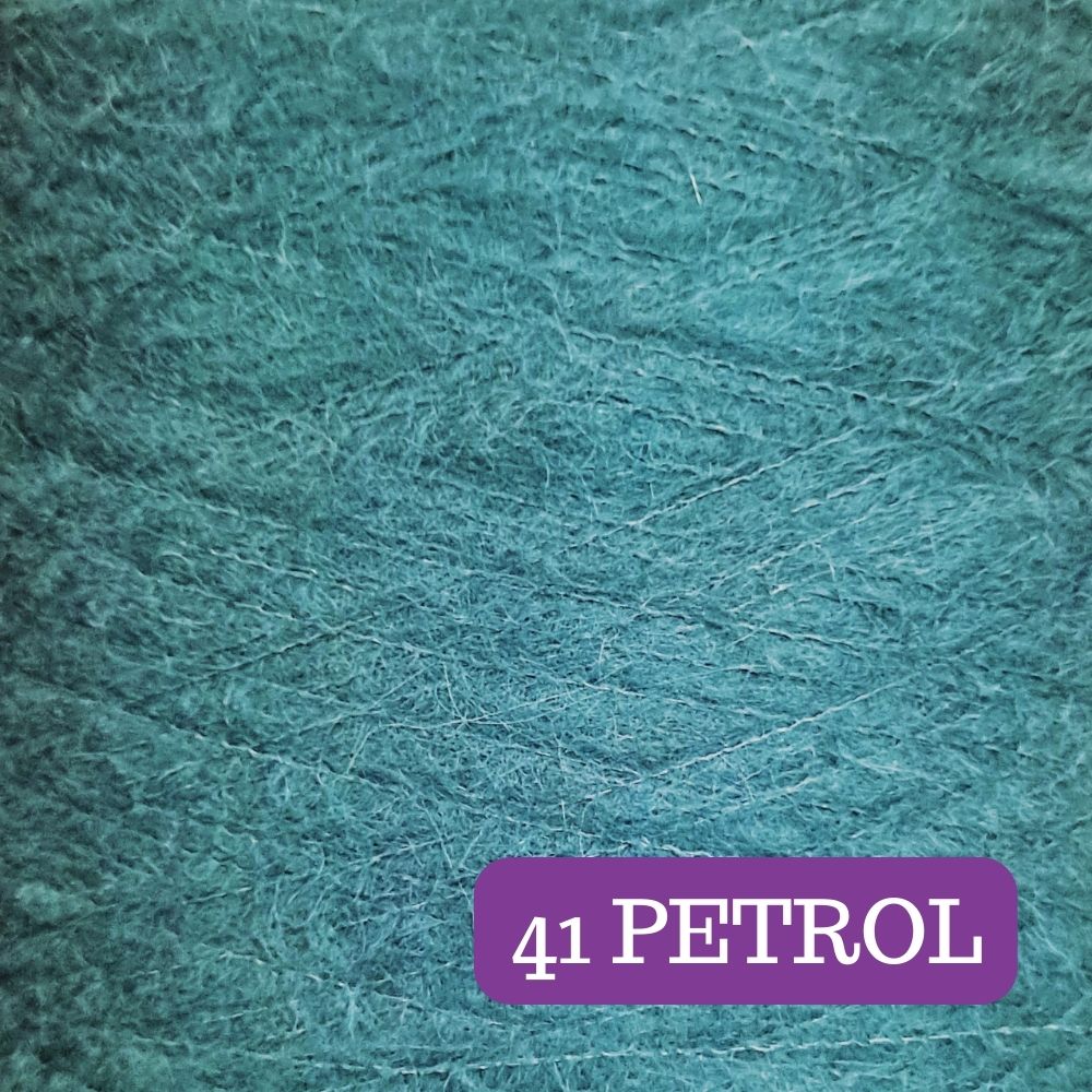 Mohair Solo Petrol Yarn