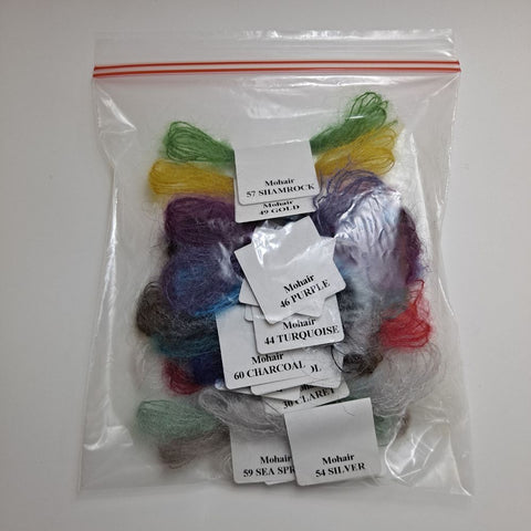 Full Set Mohair Yarn Samples Basic