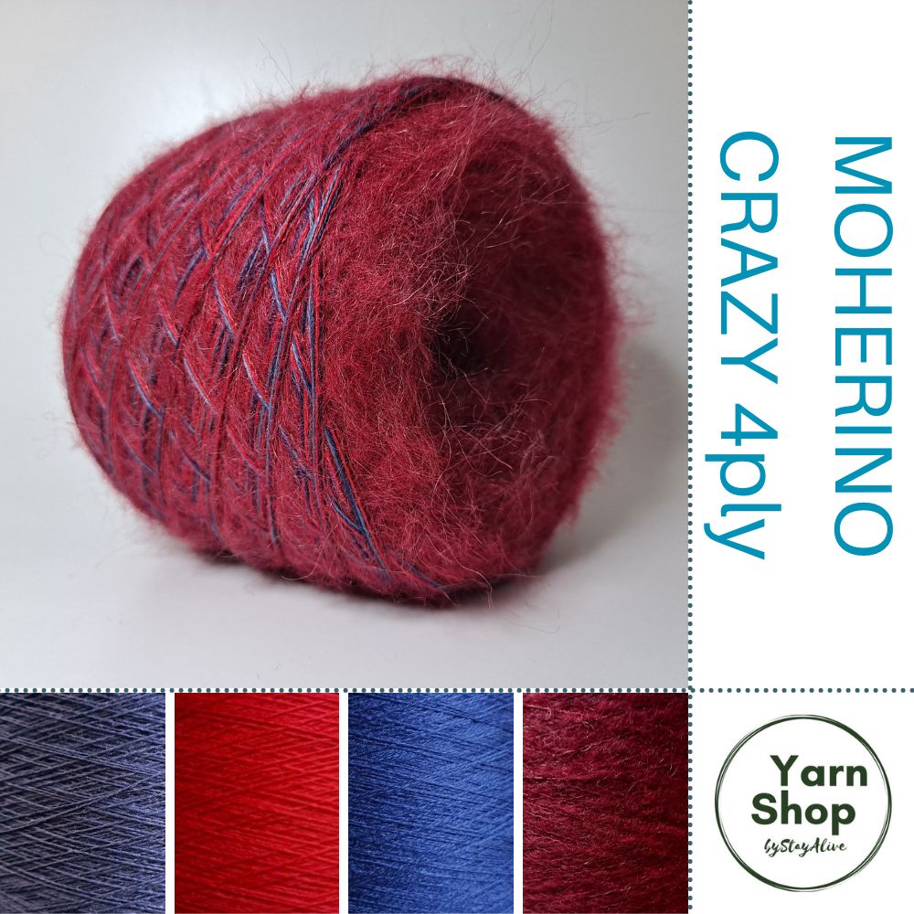 Moherino Crazy 4 PLY 4-13-69+30