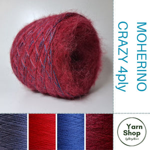 Moherino Crazy 4 PLY 4-13-69+30