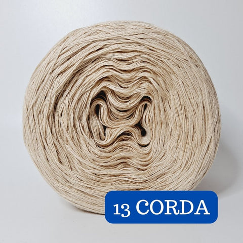 100% Cotton Solid Corda Yarn Cake